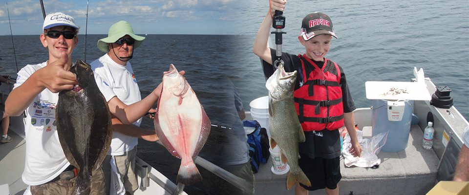 Kids fishing in Ocean County