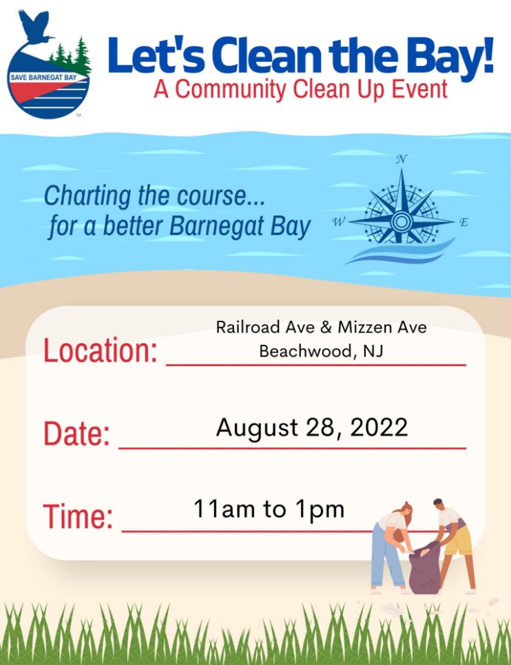Let's Clean the Bay! Ocean County Tourism