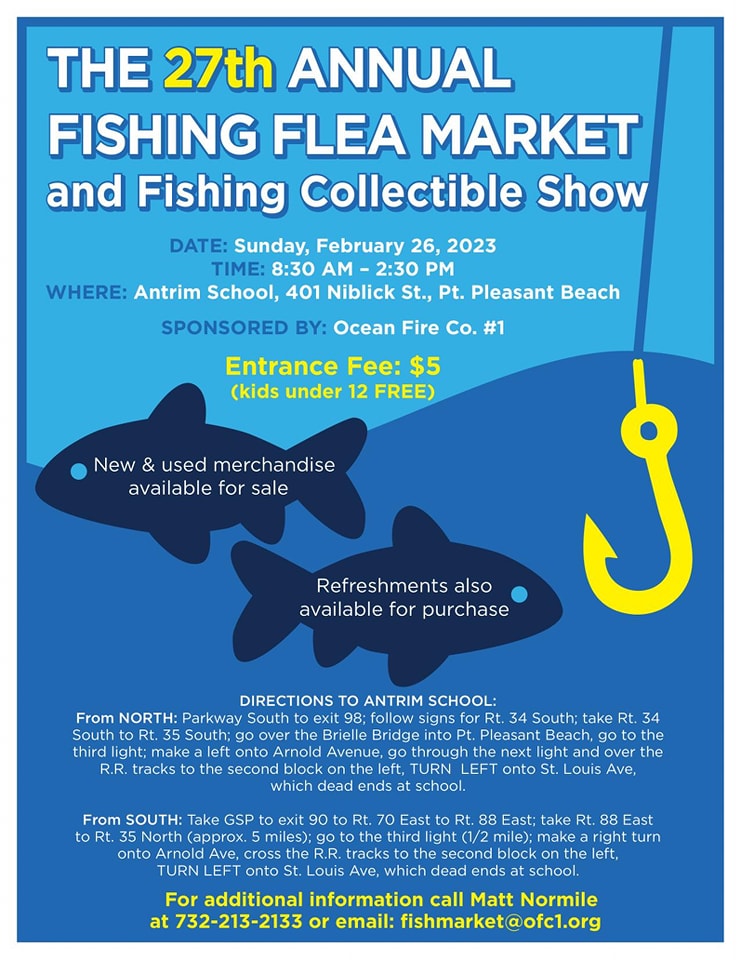 The 27th Annual Fishing Flea Market & Fishing Collectible Show Ocean