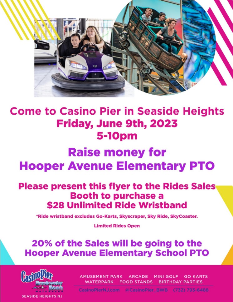Hooper Night at Casino Pier - Ocean County Tourism