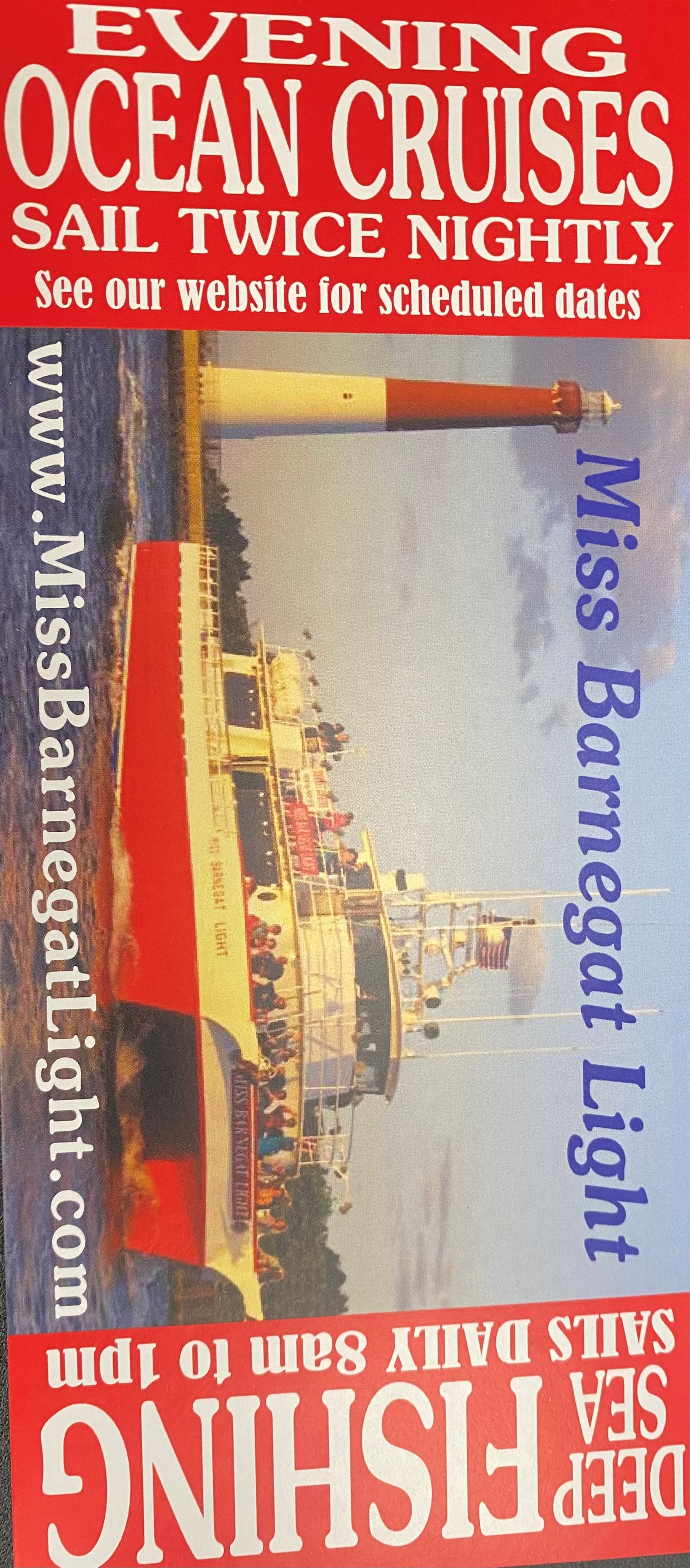 Miss Barnegat Light Sunset Cruises - Ocean County Tourism