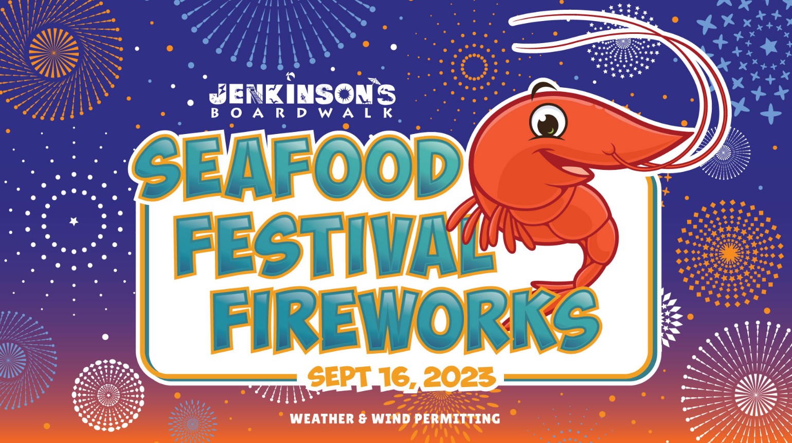 Seafood Festival Fireworks Ocean County Tourism