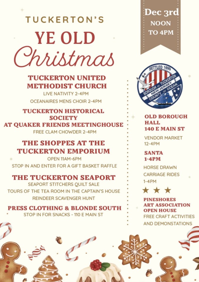 Tuckerton's Ye Old Christmas Ocean County Tourism