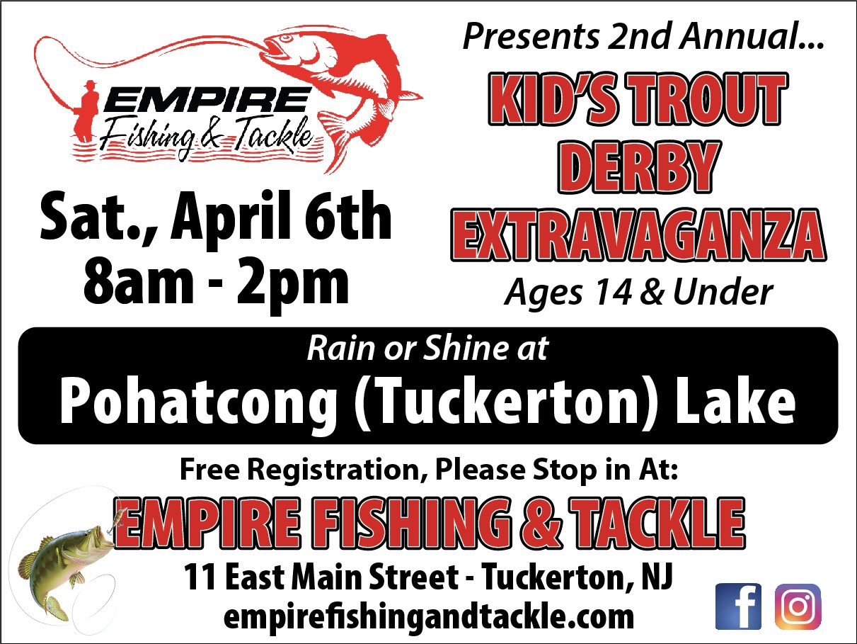 2nd Annual Kid's Trout Derby Extravaganza - Ocean County Tourism