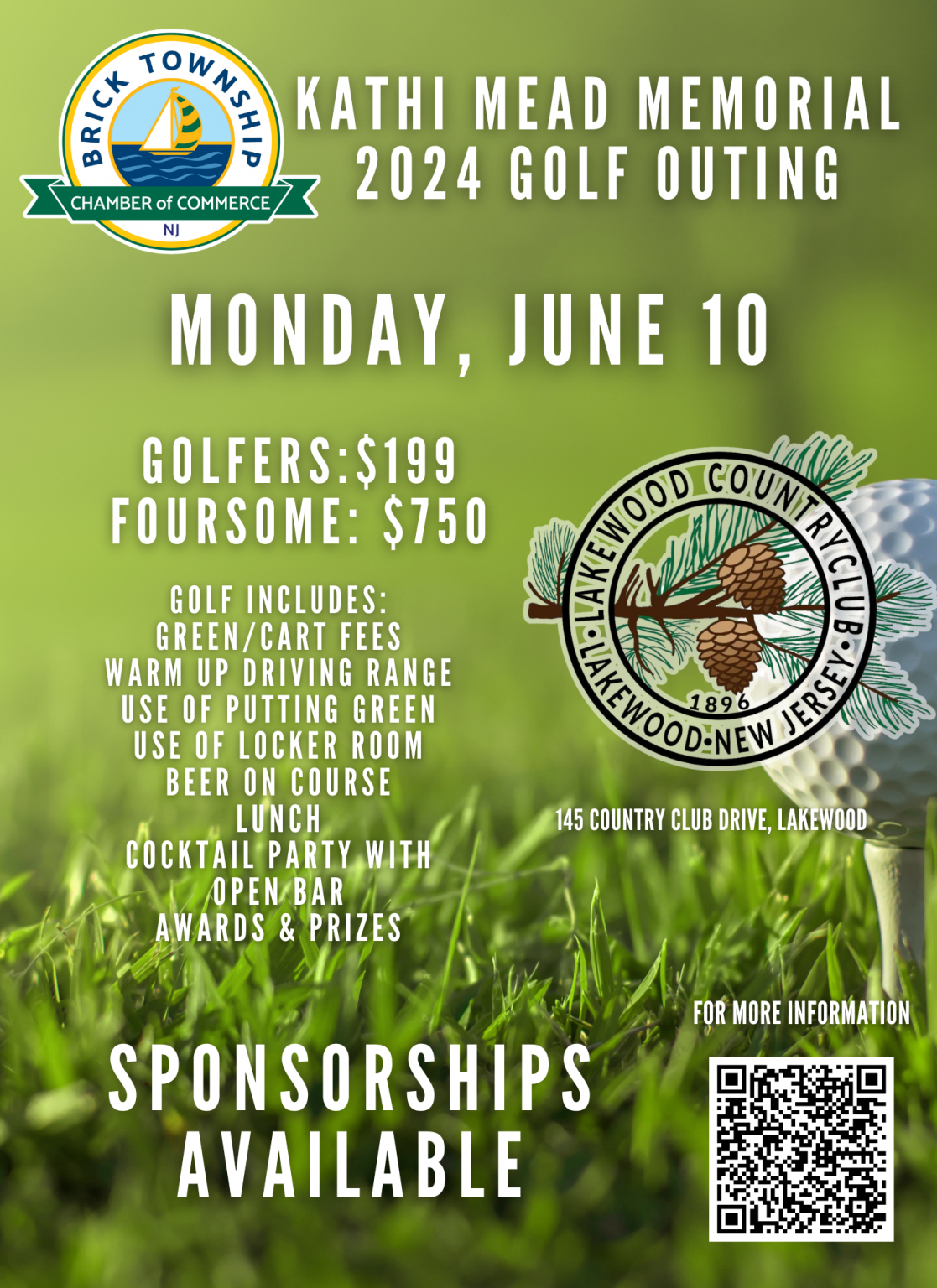 Kathi Mead Memorial 2024 Golf Outing - Ocean County Tourism