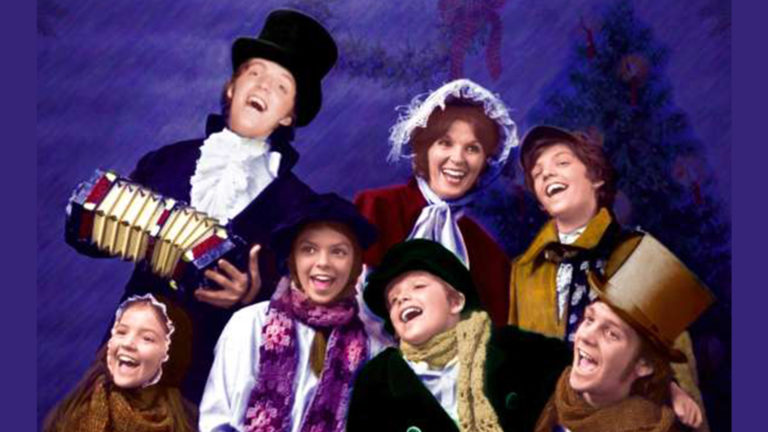 Christmas carolers
