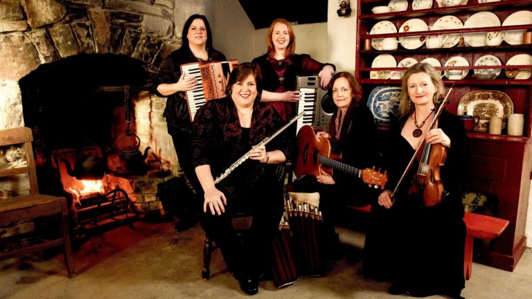 women playing instruments