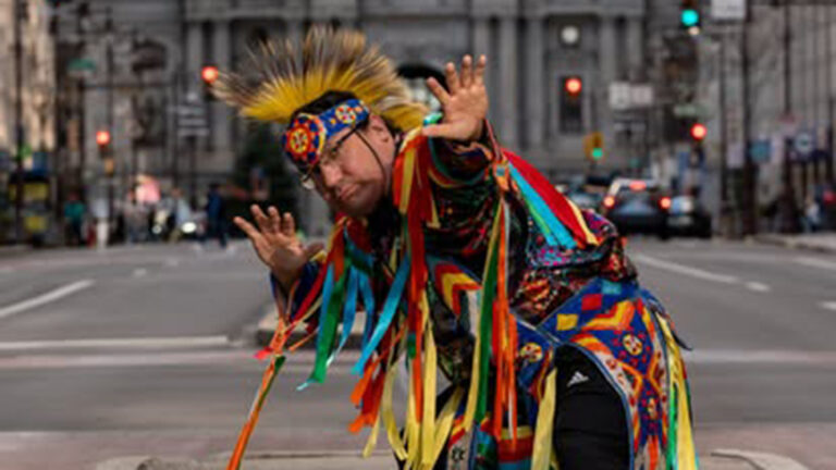 man dancing