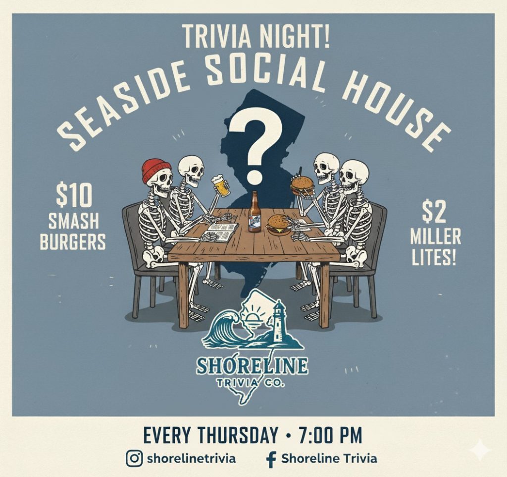 skeletons sitting at table 