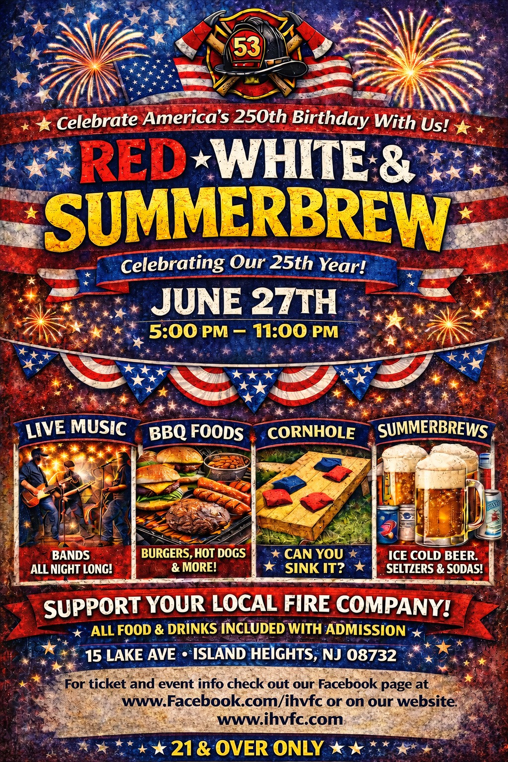 Red, White and Summerbrew flyer