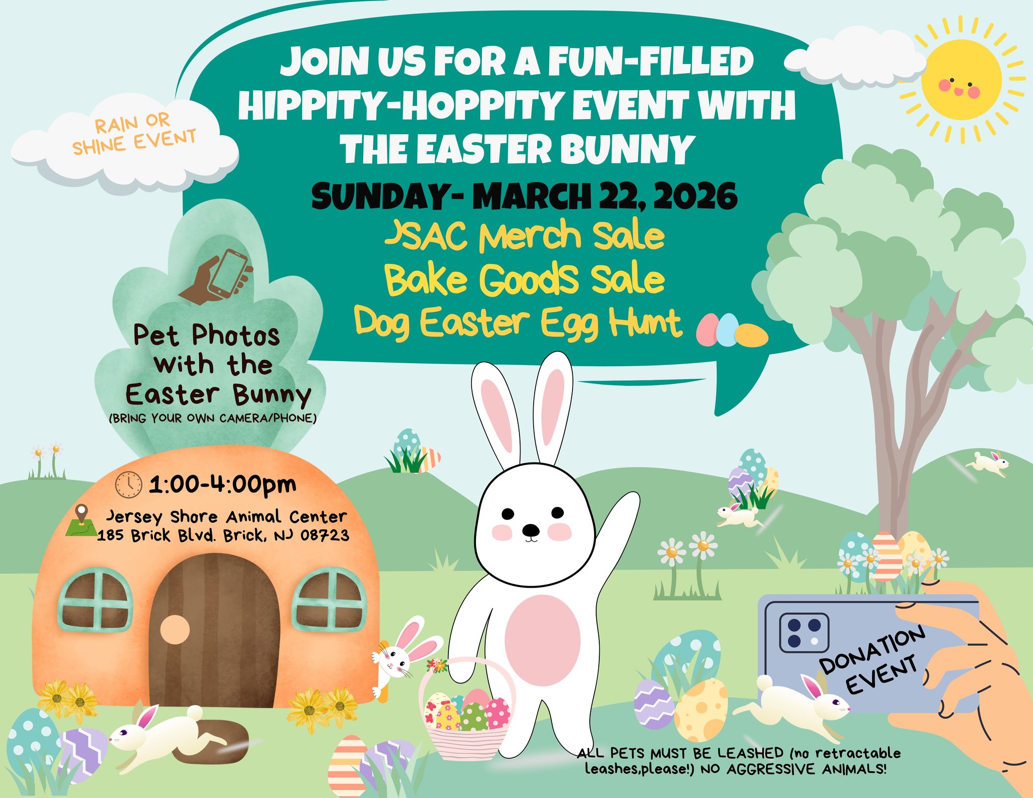 pet photos flyer for JSAC