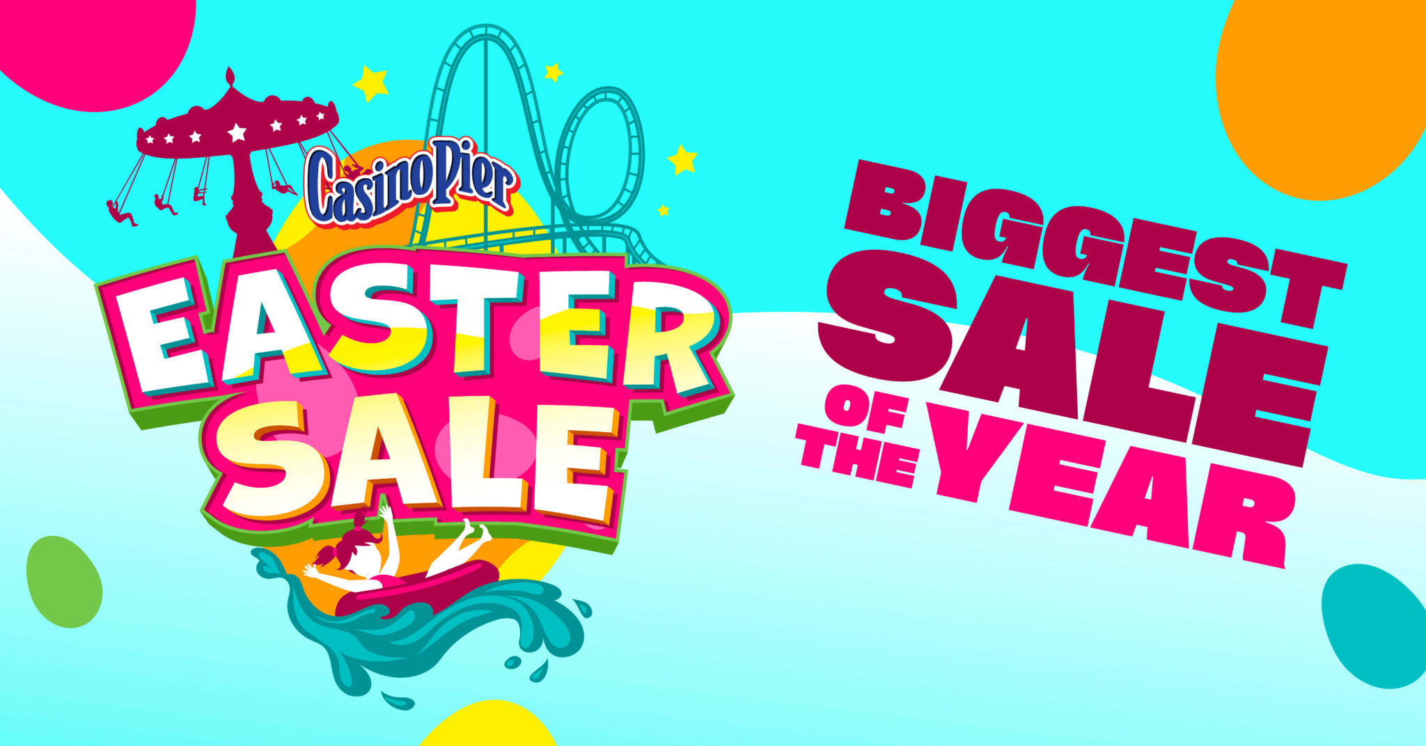 Casino Pier Easter Sale Flyer