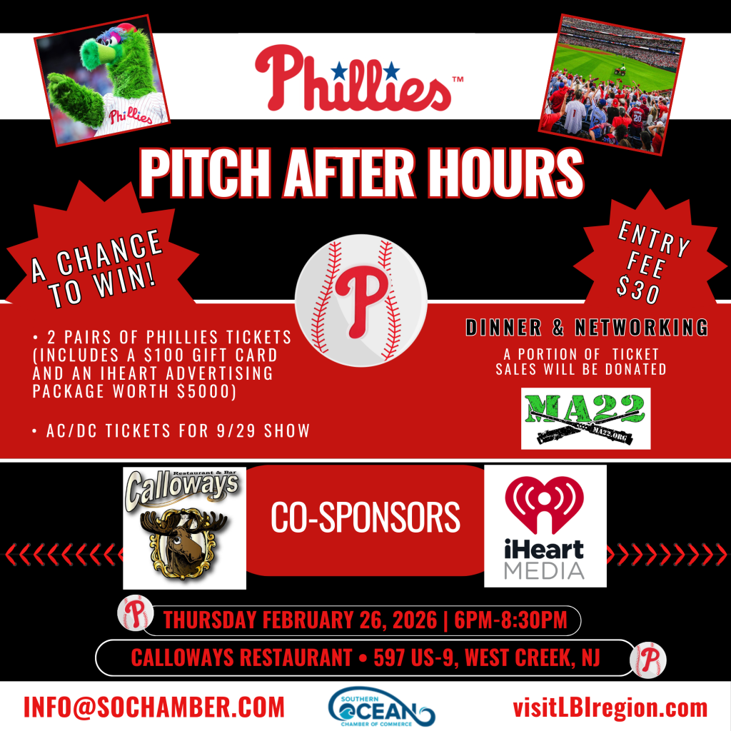 Phillies Pitch After Hours Flyer