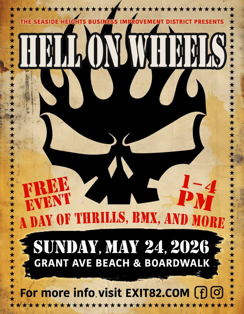 Hell on Wheels Flyer for Seaside Heights