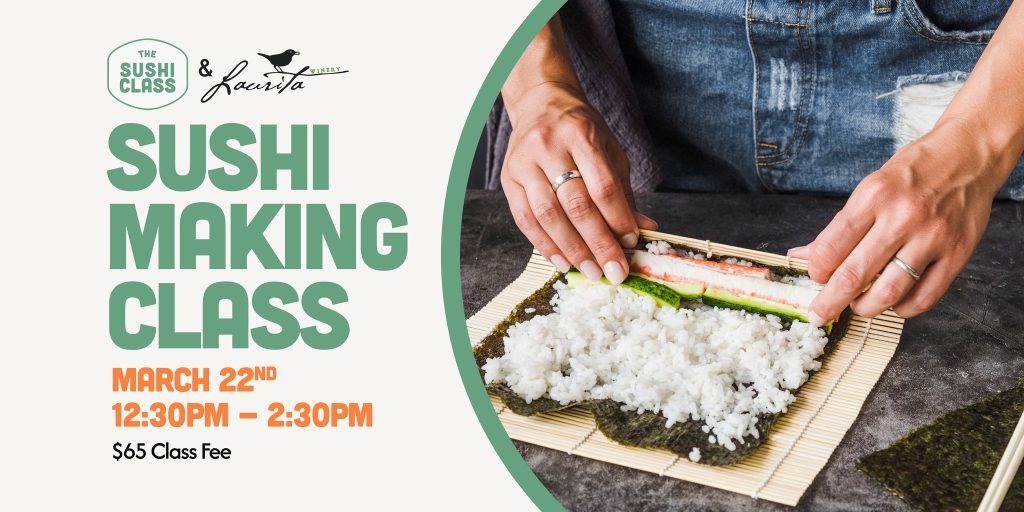 person making sushi 