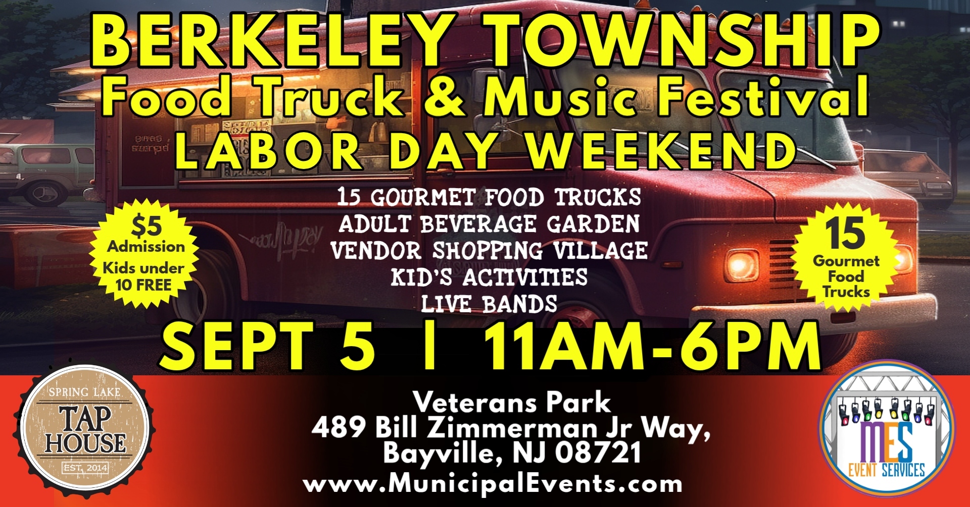 food truck festival flyer