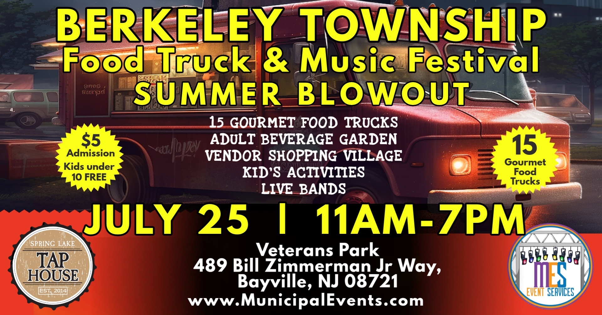 food truck festival flyer