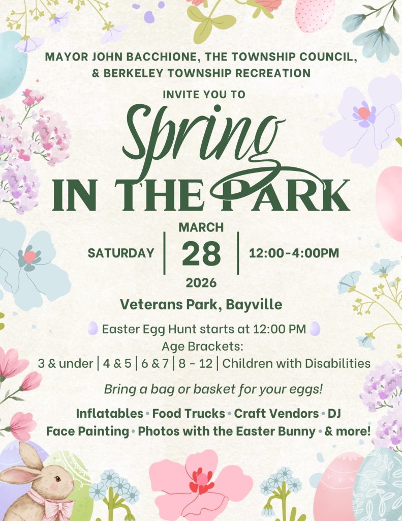 spring in the park flyer 