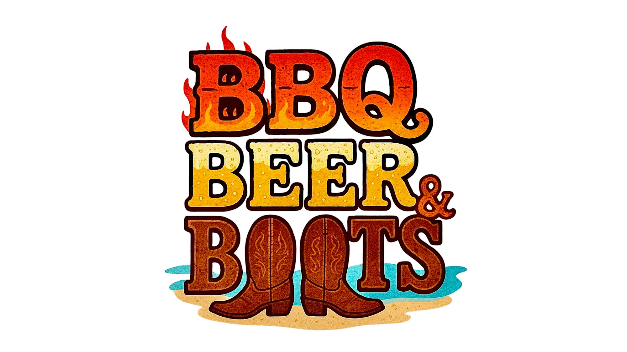 BBQ, Beer & Boots Flyer
