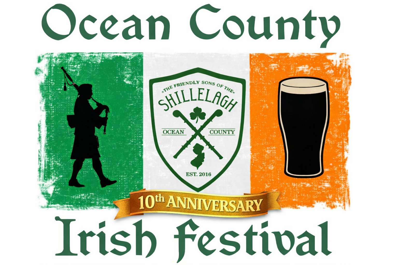 Ocean County Irish Festival Flyer