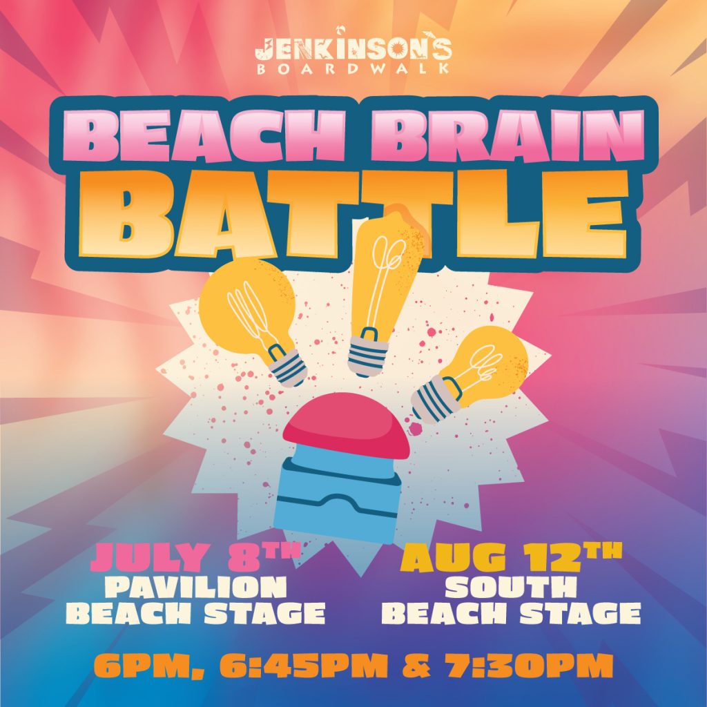 Beach Brain Battle flyer