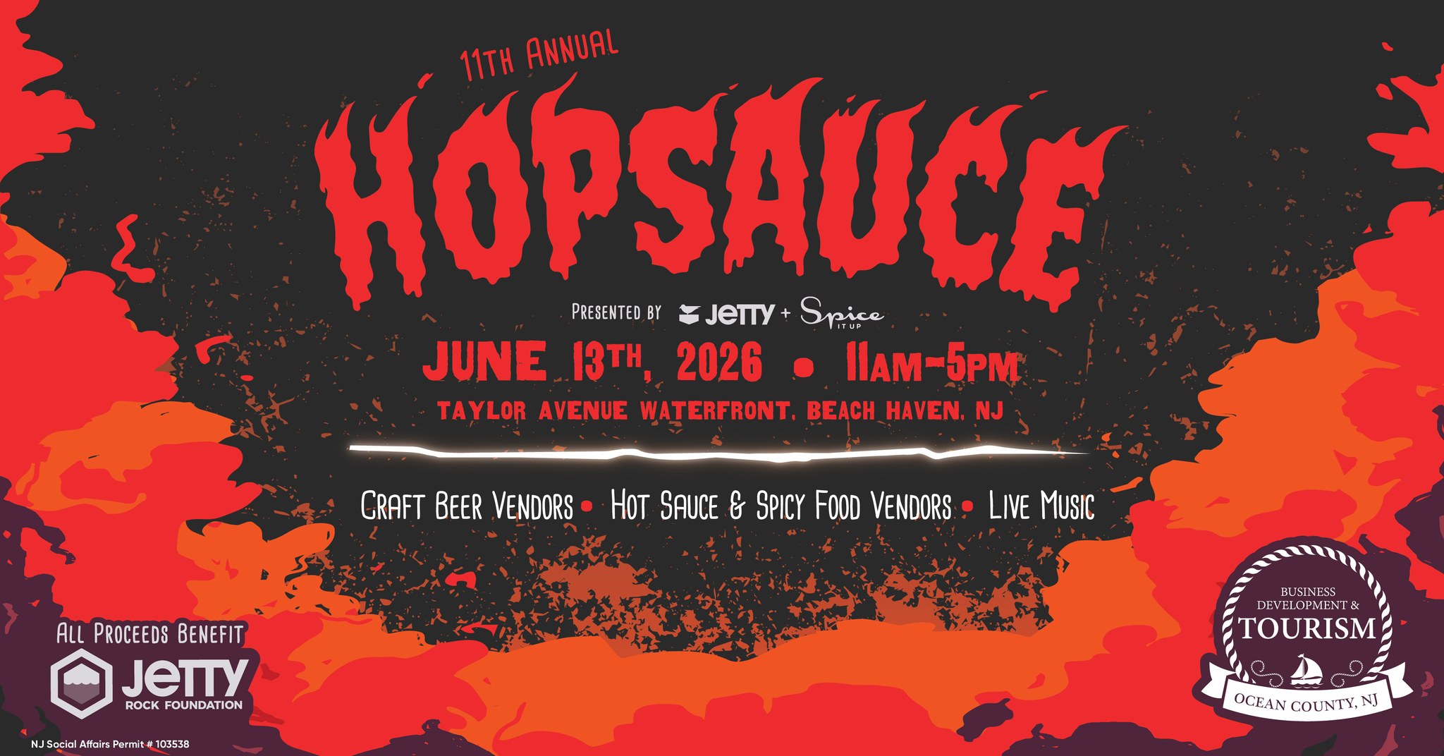 11th Annual Hopsauce Festival flyer