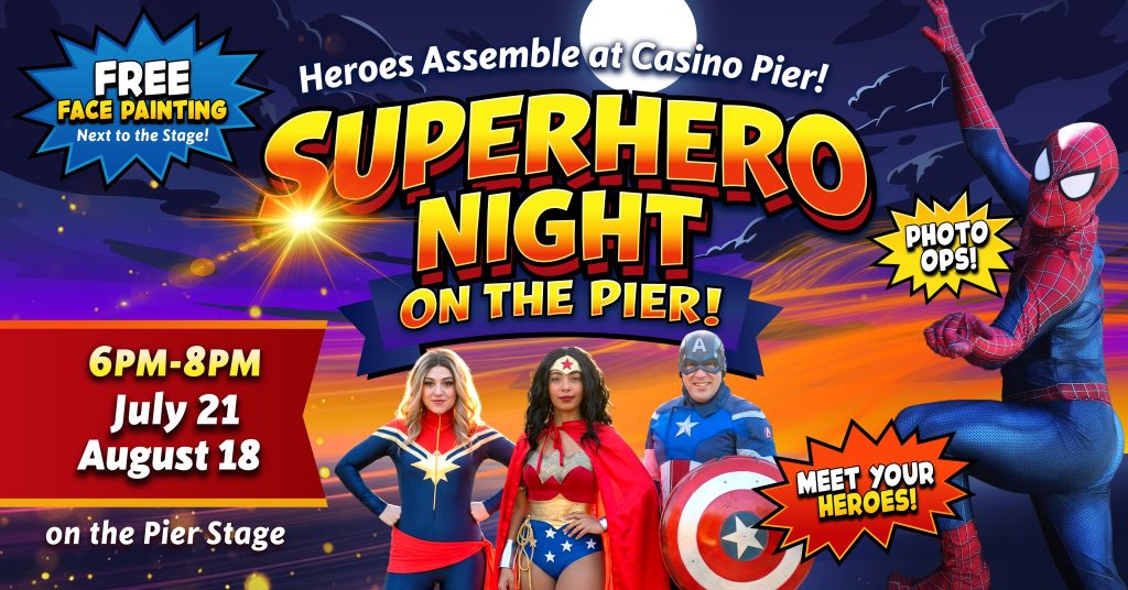 people dressed up as superheroes 