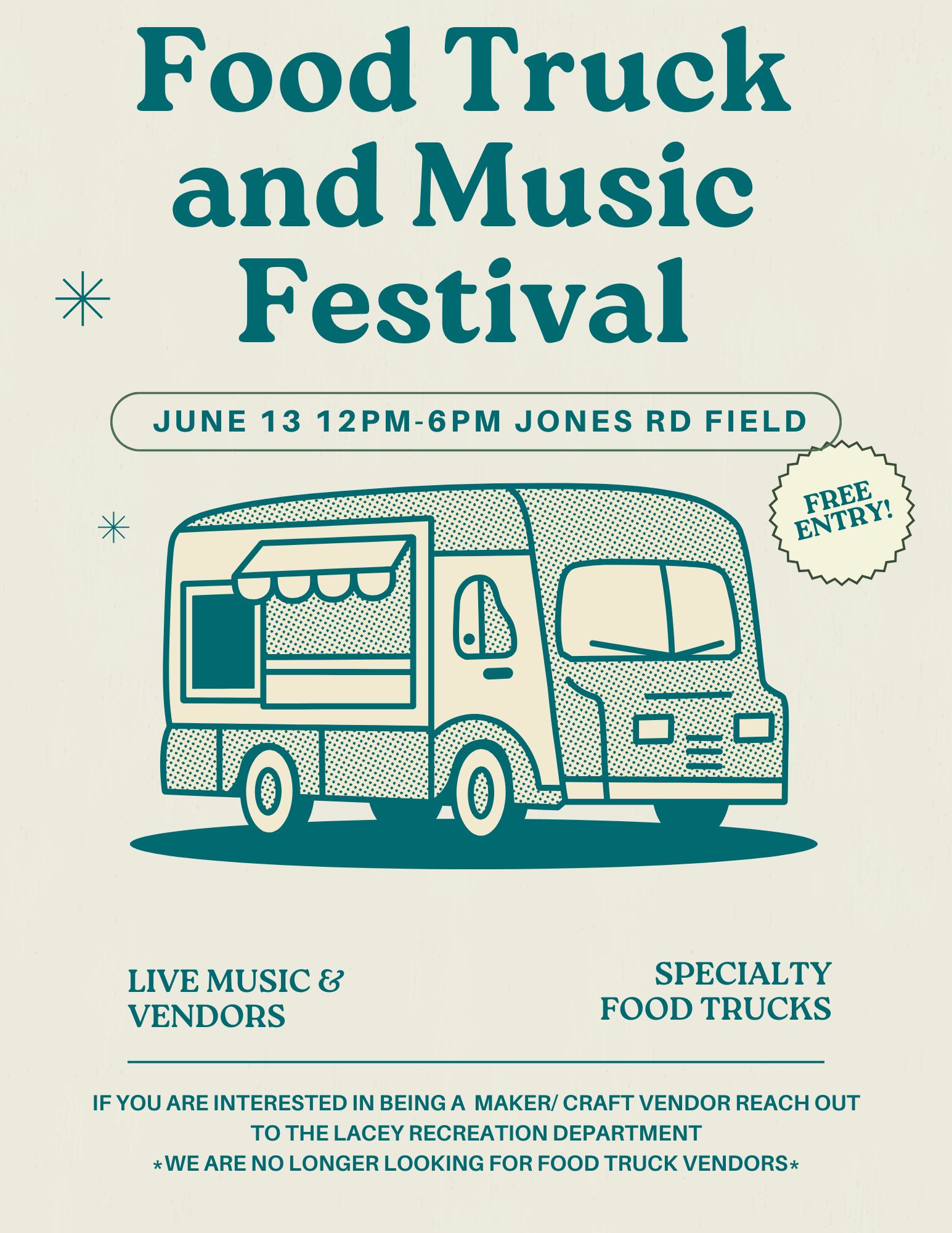 graphic of a food truck