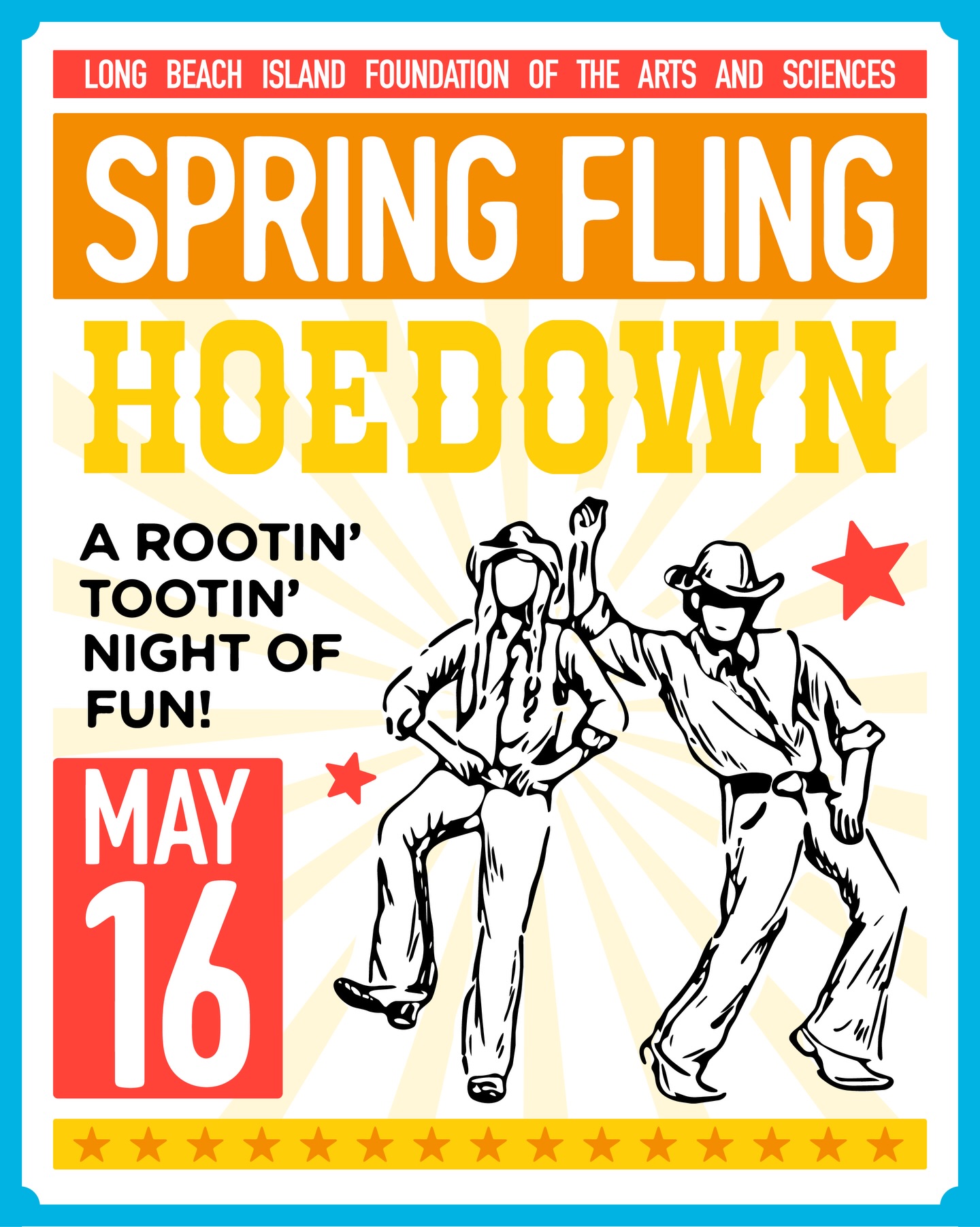 outline of man and woman line dancing