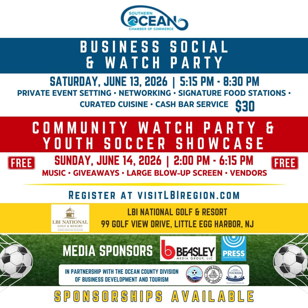 World Kickoff Watch Party Weekend Flyer with soccer balls 