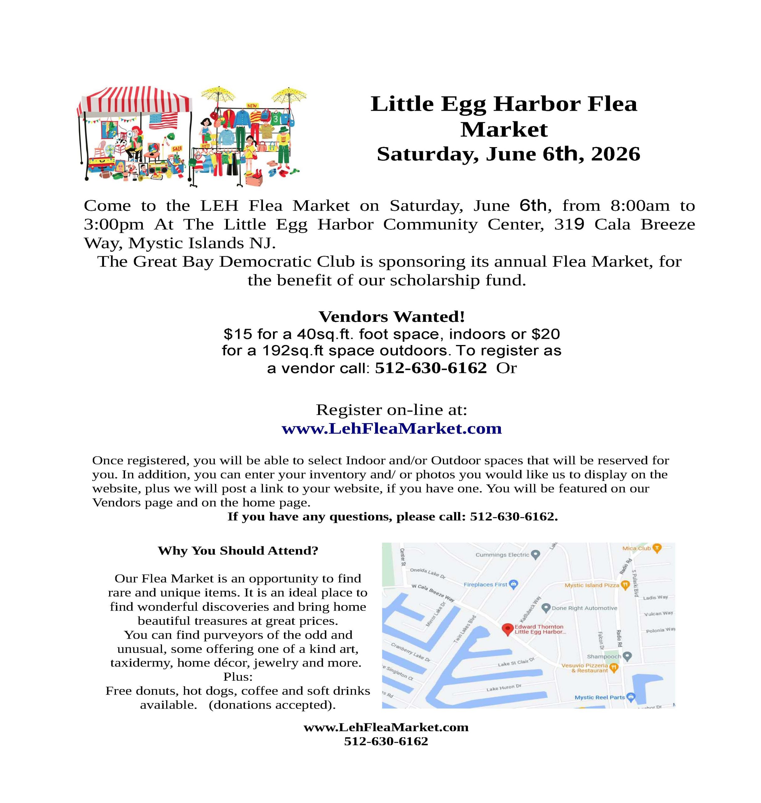 Little Egg Harbor Flea Market Flyer