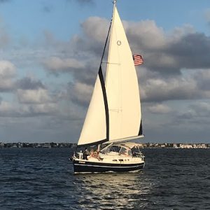 sailboat in the bay