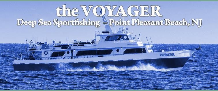 the Voyager Deep Sea Fishing boat in the ocean