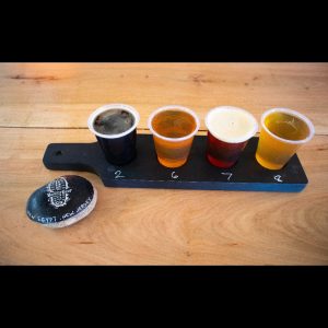 flight of beer