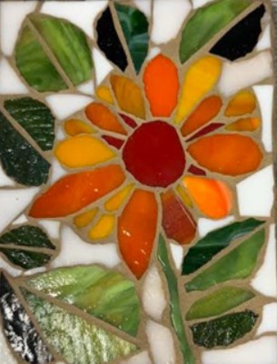 mosaic flower