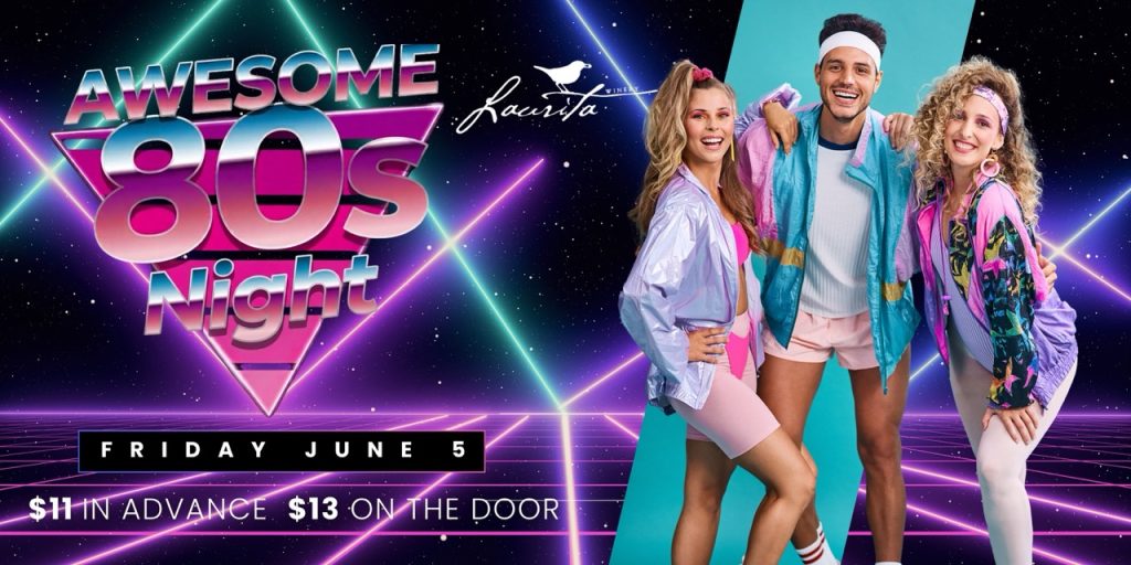 people dressed in 80's clothing