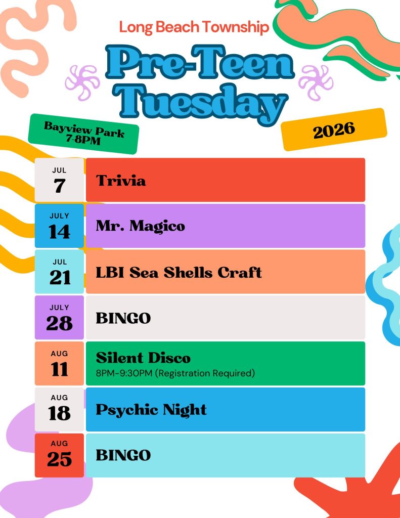Pre Teen Tuesday Flyer 