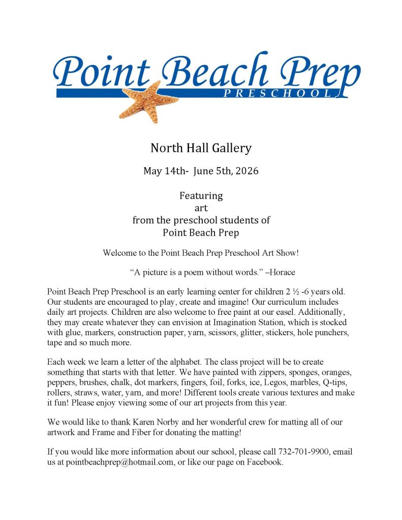 Point beach prep art show blurb 