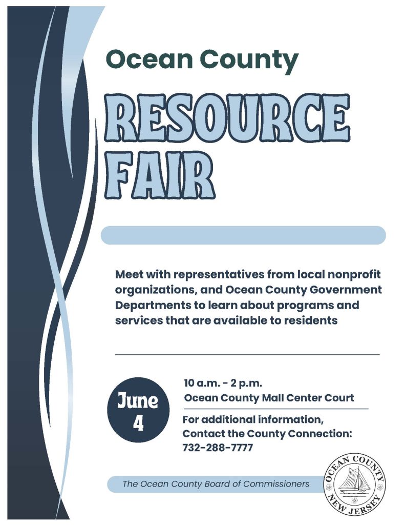ocean county resource fair flyer 