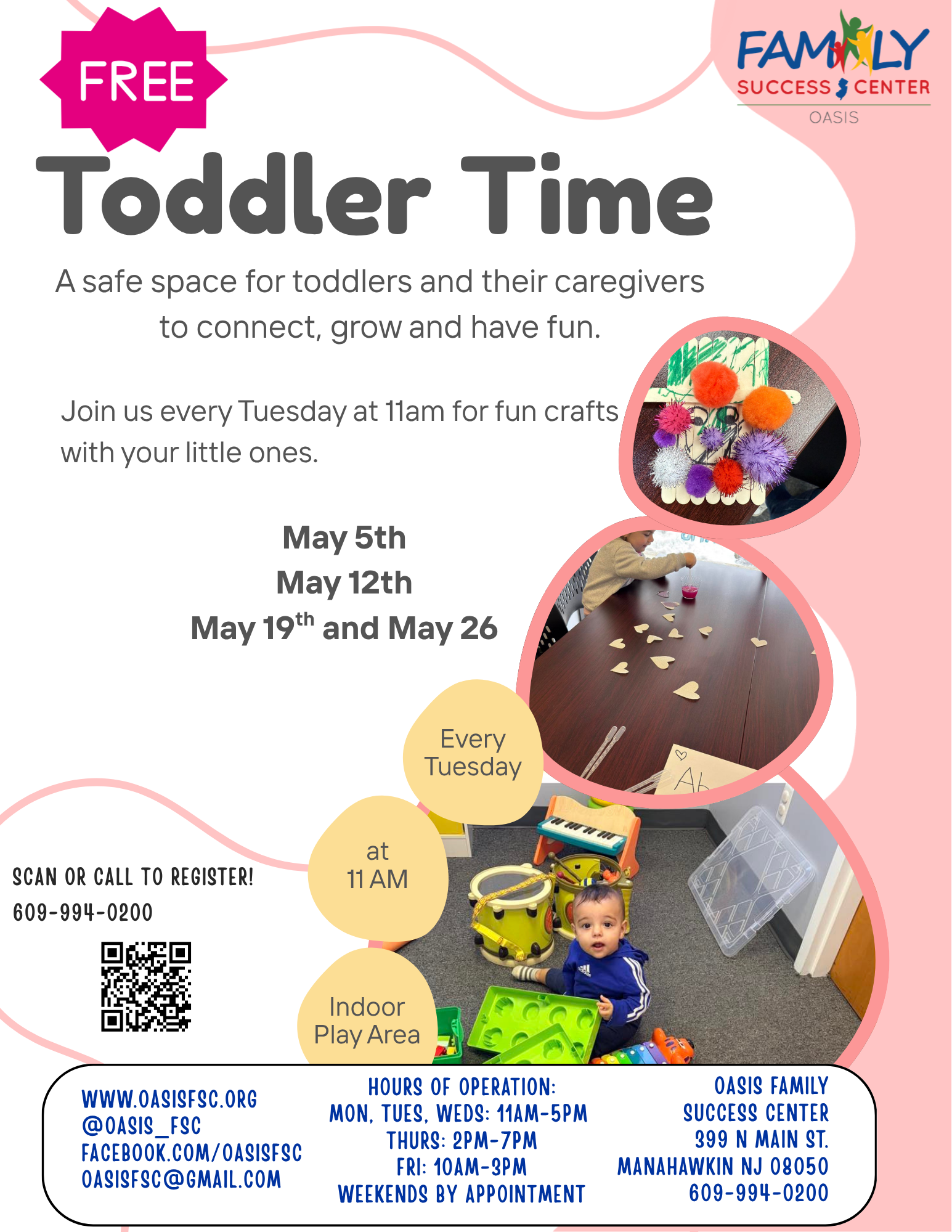 toddlers doing crafts