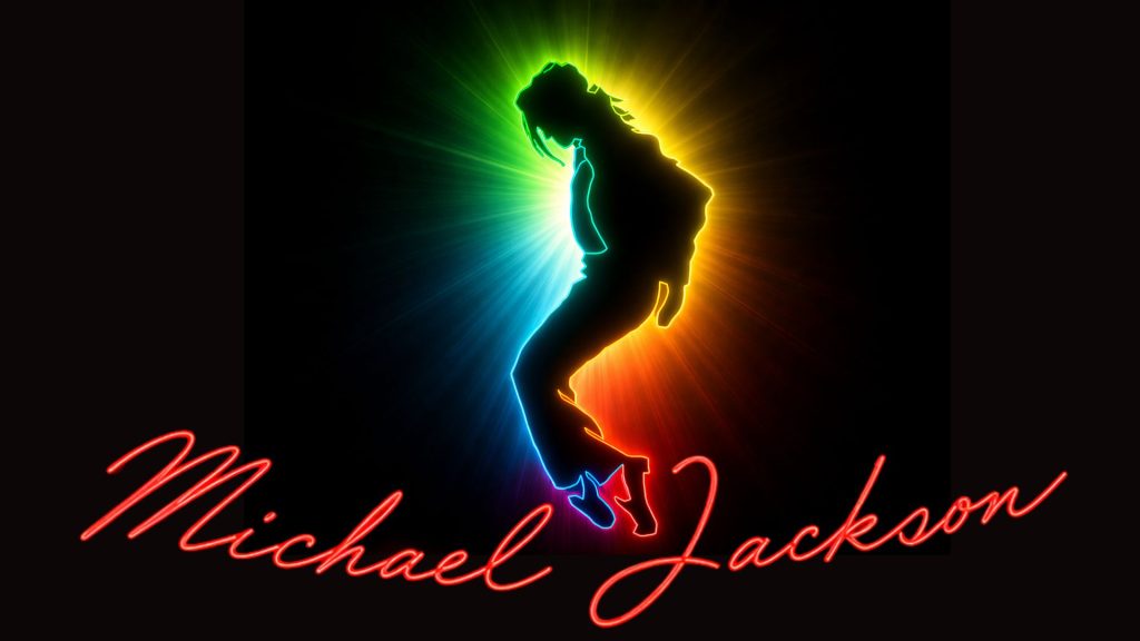 silhouette of Michael Jackson 