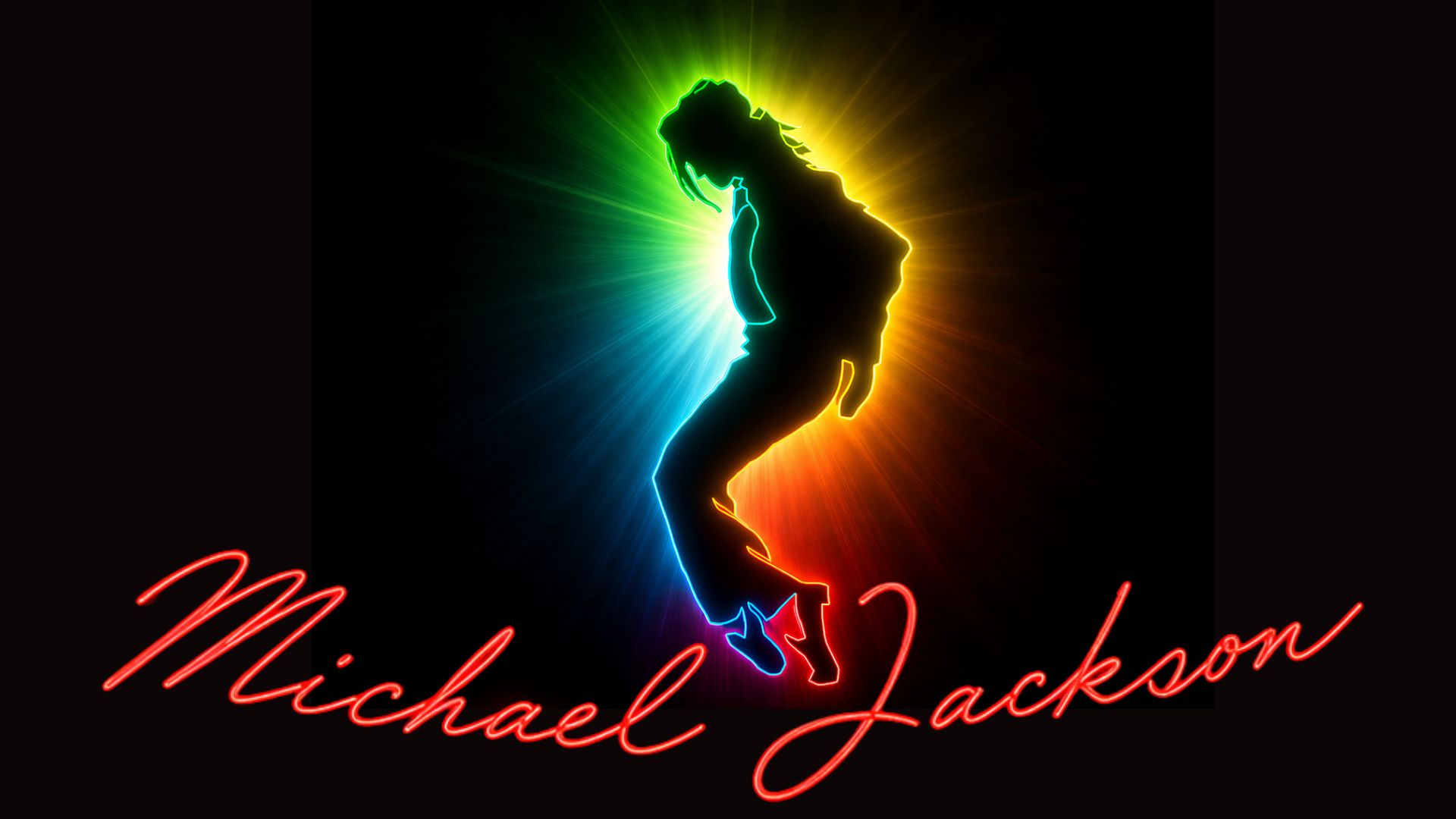 silhouette of Michael Jackson
