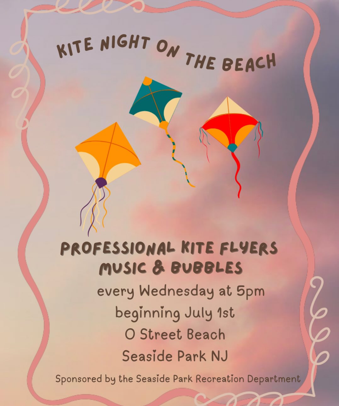 graphic of kites in the sky