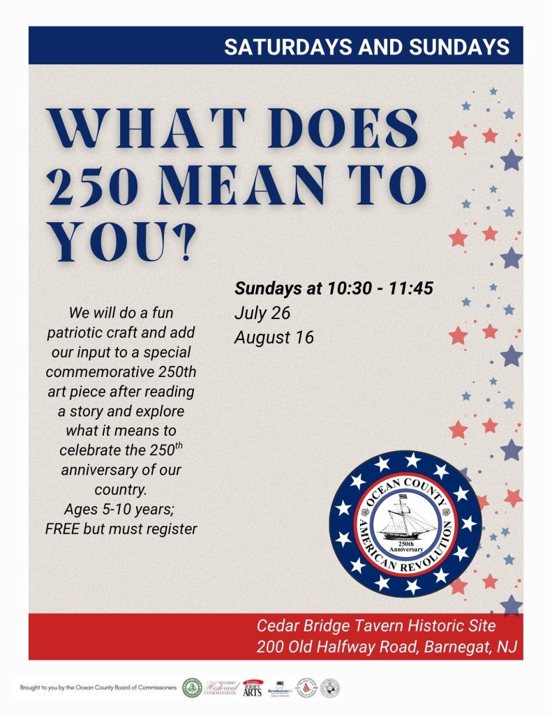 What does 250 mean to you flyer with red and blue stars