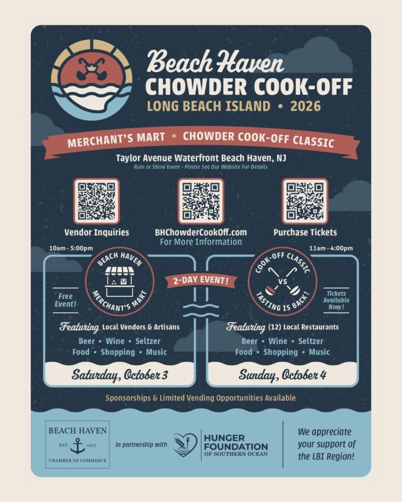 Beach Haven Chowder Cook-Off flyer