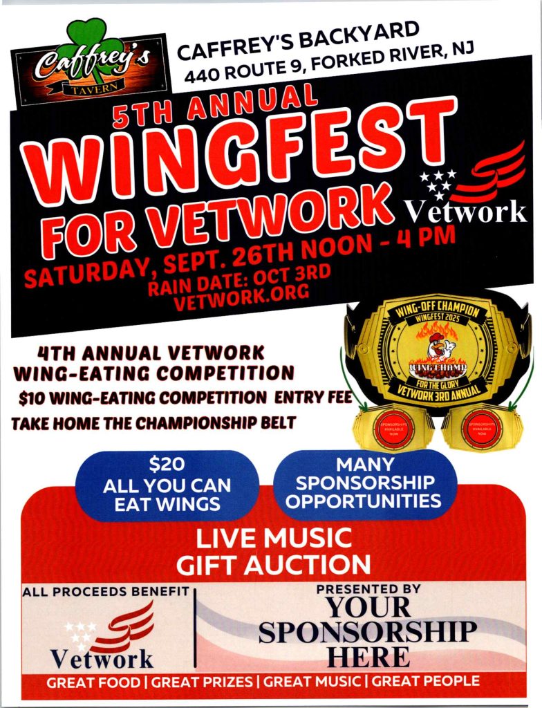 Wingfest for Vetwork flyer