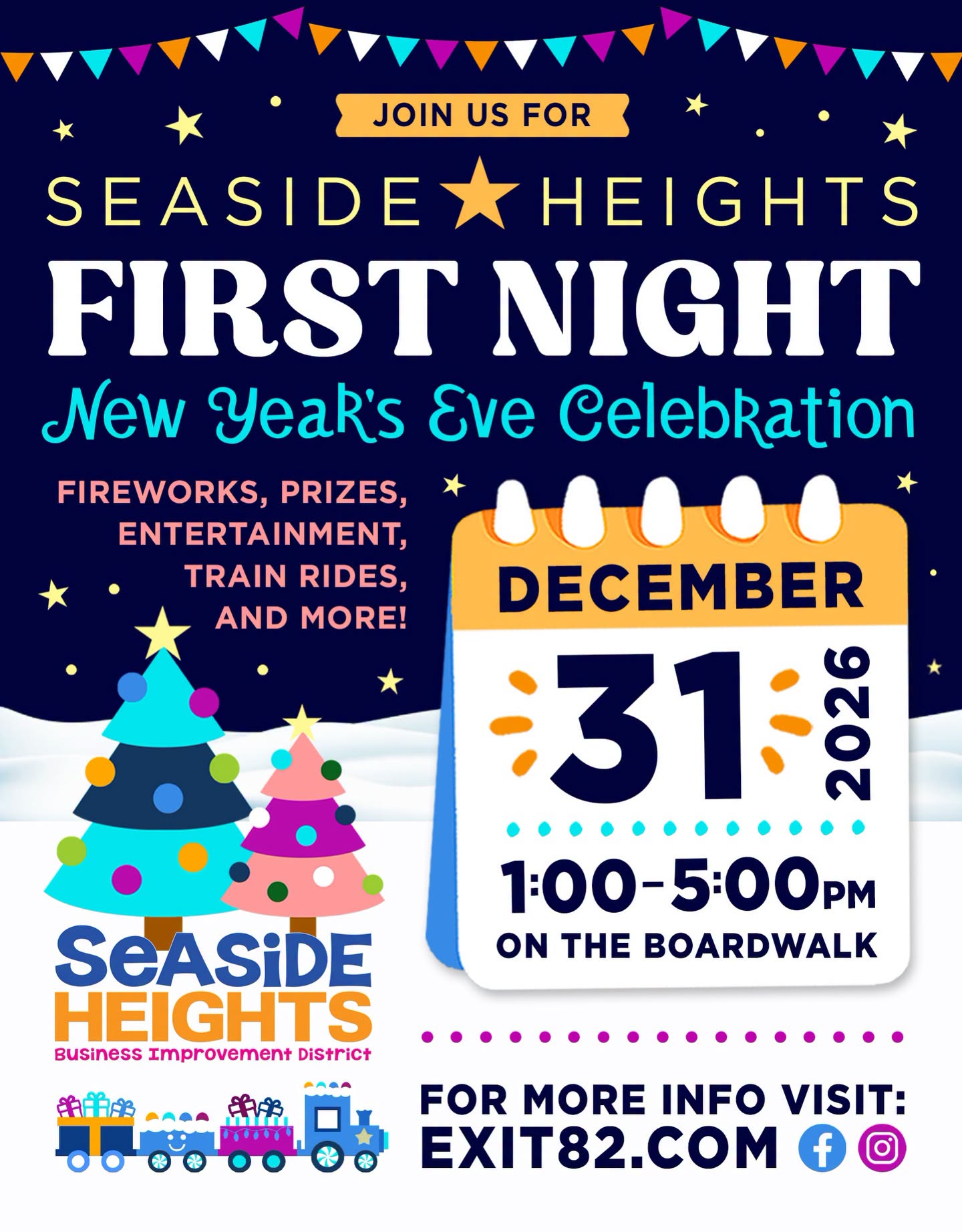 Seaside Heights First Night Flyer