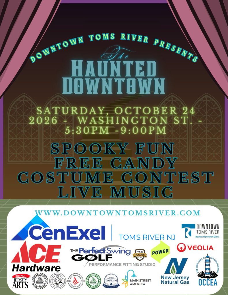 Haunted downtown flyer 