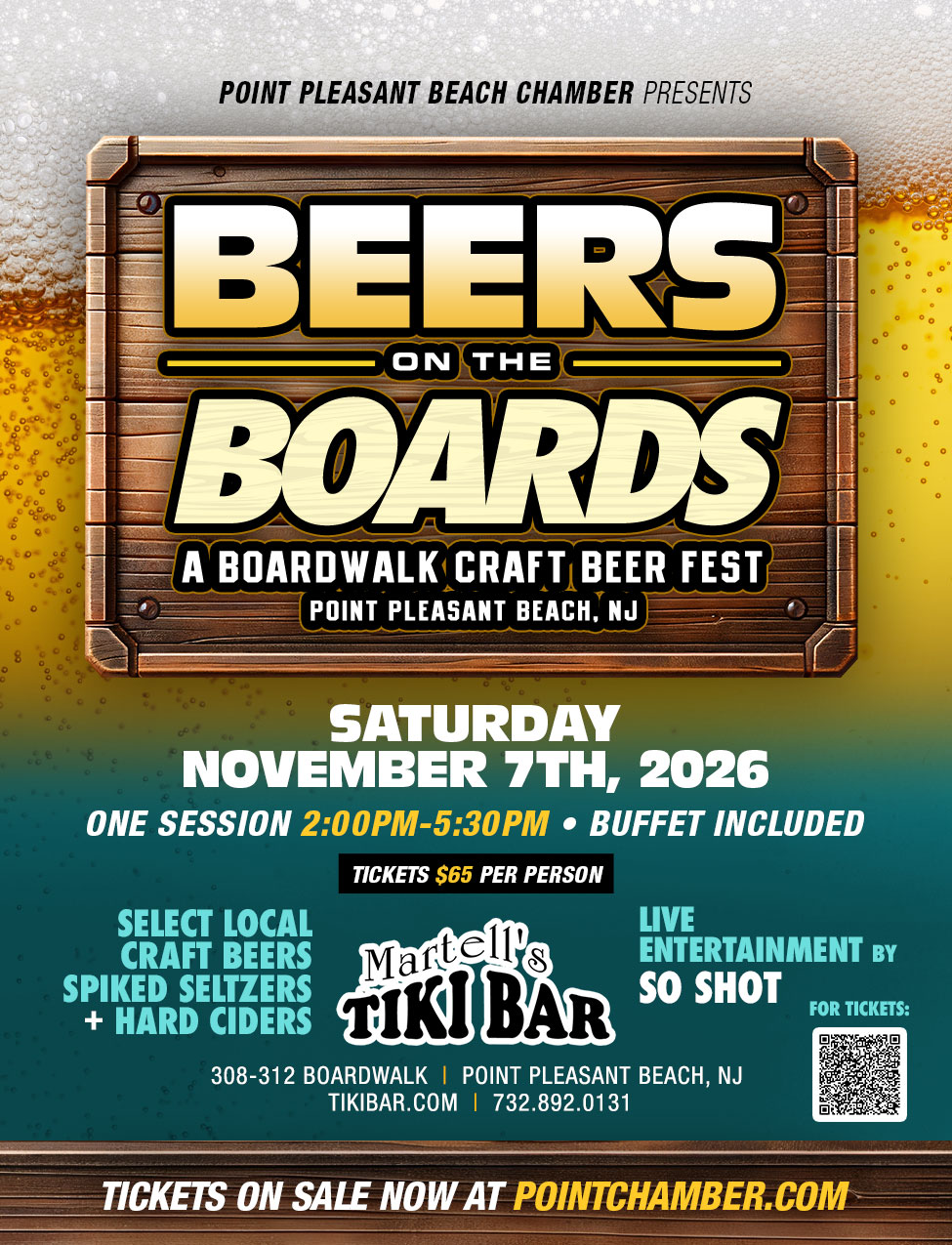 Beers on the Boards flyer