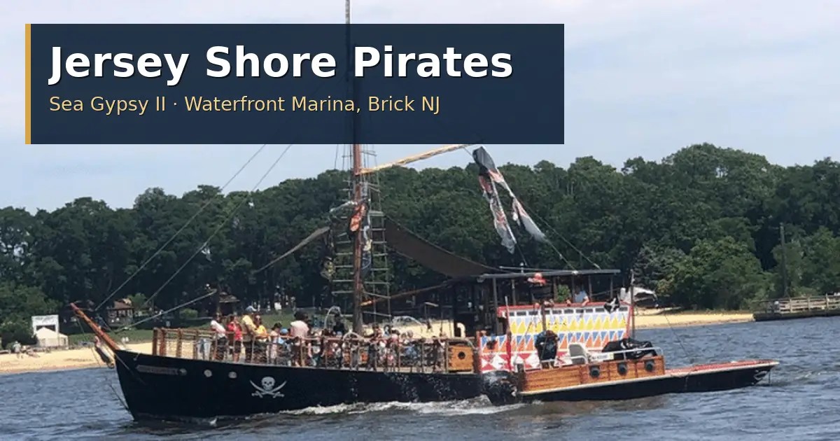 Photo of a pirate ship in the water